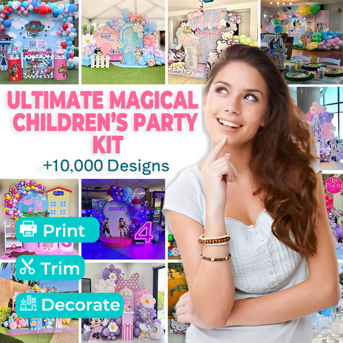Ultimate Magical Children’s Party Kit – Instant Download